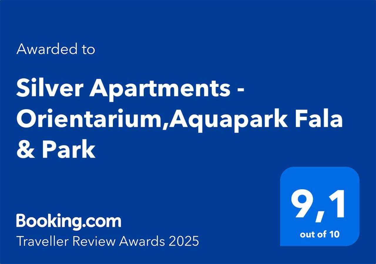 Silver Apartments - Orientarium,Aquapark Fala & Park Лодзь Экстерьер фото